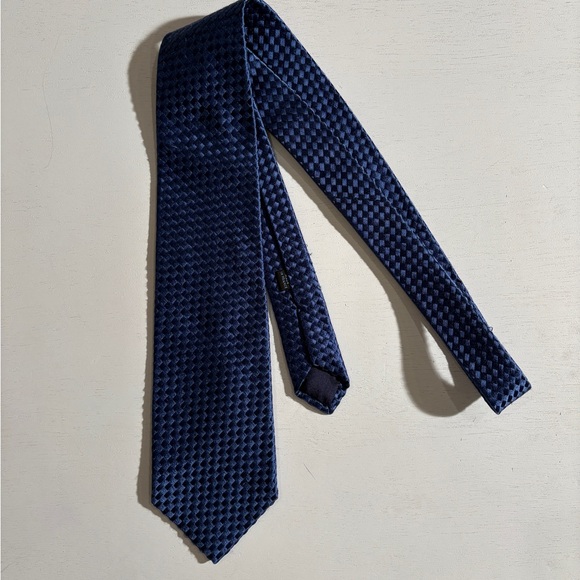 charvet blue tie